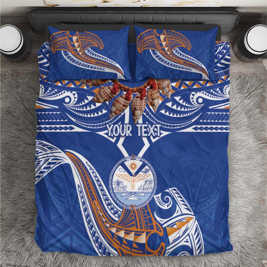 Yokwe Marshall Islands Personalized Bedding Set Jemenei Day - Seashell Necklace