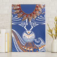 Yokwe Marshall Islands Personalized Canvas Wall Art Jemenei Day - Seashell Necklace
