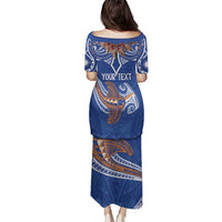 Yokwe Marshall Islands Personalized Family Matching Puletasi and Hawaiian Shirt Jemenei Day - Seashell Necklace