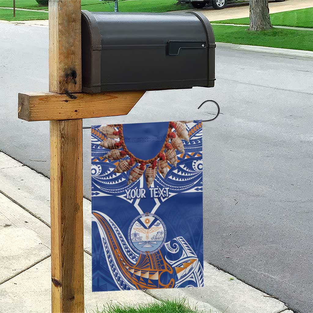 Yokwe Marshall Islands Personalized Garden Flag Jemenei Day - Seashell Necklace