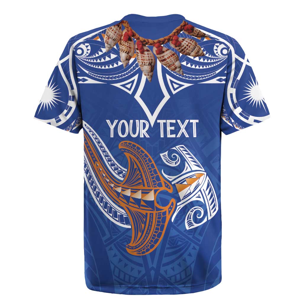 Yokwe Marshall Islands Personalized Rugby Jersey Jemenei Day - Seashell Necklace