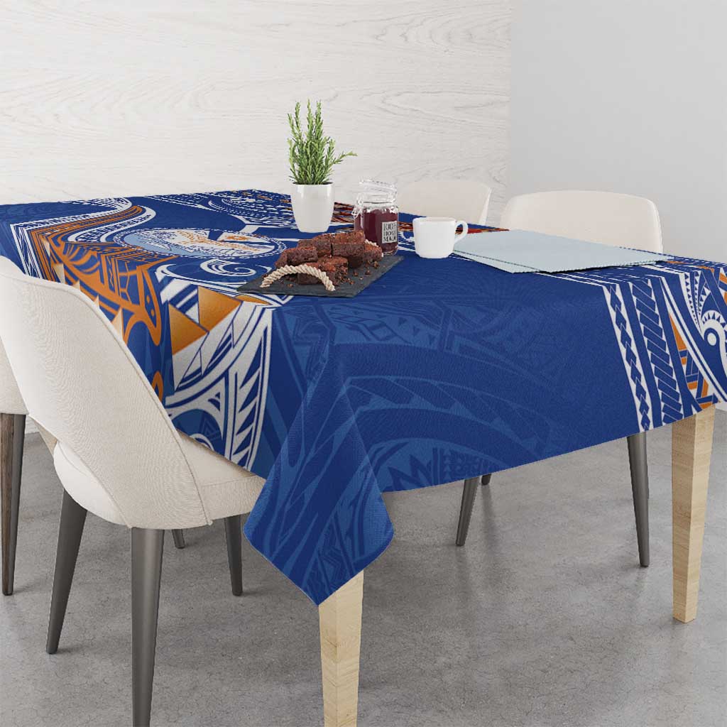 Yokwe Marshall Islands Personalized Tablecloth Jemenei Day - Seashell Necklace