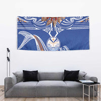 Yokwe Marshall Islands Personalized Tapestry Jemenei Day - Seashell Necklace