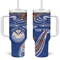Yokwe Marshall Islands Personalized Tumbler With Handle Jemenei Day - Seashell Necklace