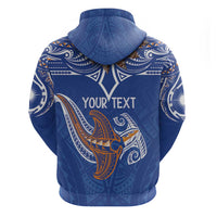 Yokwe Marshall Islands Personalized Zip Hoodie Jemenei Day - Seashell Necklace