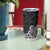 Hawaii Tumbler Cup Plumeria Black Curves