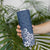 Hawaii Skinny Tumbler Plumeria Navy Curves