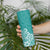 Hawaii Skinny Tumbler Plumeria Teal Curves