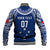 Personalised Samoa Rugby Baseball Jacket WC 2023 Champions LT7 - Polynesian Pride