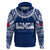 Custom Samoa Rugby Hoodie WC 2023 Champions LT7 Pullover Hoodie Blue - Polynesian Pride