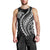 Polynesian Pride Men Tank Top Turtle Hibiscus Luxury Style - Black LT7 - Polynesian Pride