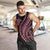 Polynesian Pride Men Tank Top Turtle Hibiscus Luxury Style - Carnation Pink LT7 - Polynesian Pride