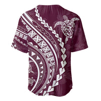 Polynesian Pride Baseball Jersey Turtle Hibiscus Luxury Style - Champagne LT7 - Polynesian Pride