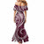 Polynesian Pride Mermaid Dress Turtle Hibiscus Luxury Style - Champagne LT7 - Polynesian Pride