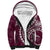Polynesian Pride Sherpa Hoodie Turtle Hibiscus Luxury Style - Champagne LT7 Unisex Champagne - Polynesian Pride
