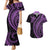 Polynesian Pride Couples Matching Mermaid Dress and Hawaiian Shirt Turtle Hibiscus Luxury Style - Lilac LT7 Lilac - Polynesian Pride