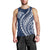 Polynesian Pride Men Tank Top Turtle Hibiscus Luxury Style - Navy LT7 - Polynesian Pride