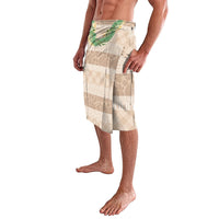 Hawai'i Paniolo Maile Twisted Lei Lavalava Almond Brown LT7 - Polynesian Pride