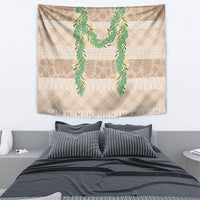 Hawai'i Paniolo Maile Twisted Lei Tapestry Almond Brown LT7 - Polynesian Pride