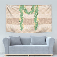 Hawai'i Paniolo Maile Twisted Lei Tapestry Almond Brown LT7 - Polynesian Pride