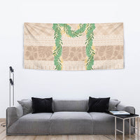 Hawai'i Paniolo Maile Twisted Lei Tapestry Almond Brown LT7 - Polynesian Pride