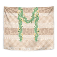 Hawai'i Paniolo Maile Twisted Lei Tapestry Almond Brown LT7 - Polynesian Pride
