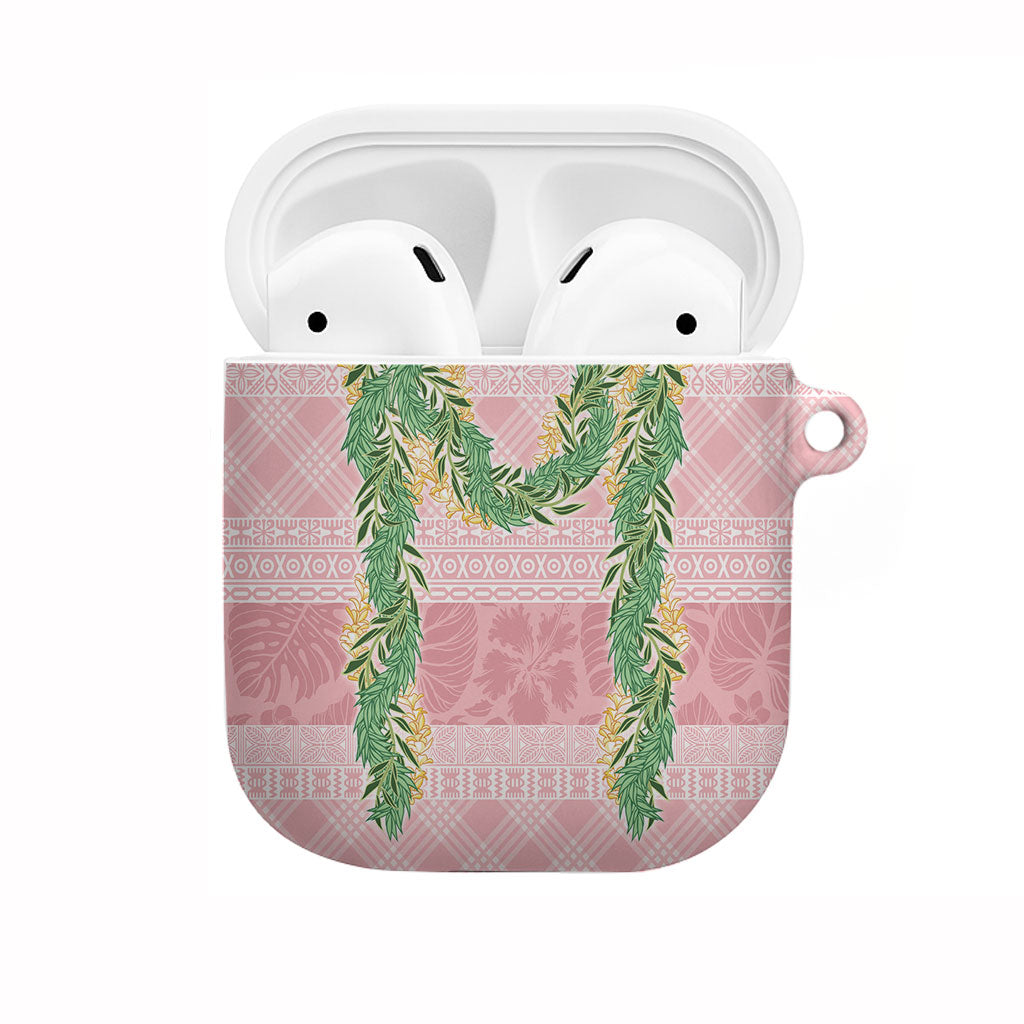 Hawai'i Paniolo Maile Twisted Lei AirPods Case Dusty Rose LT7 Dusty Rose - Polynesian Pride