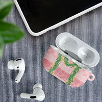 Hawai'i Paniolo Maile Twisted Lei AirPods Case Dusty Rose LT7 - Polynesian Pride