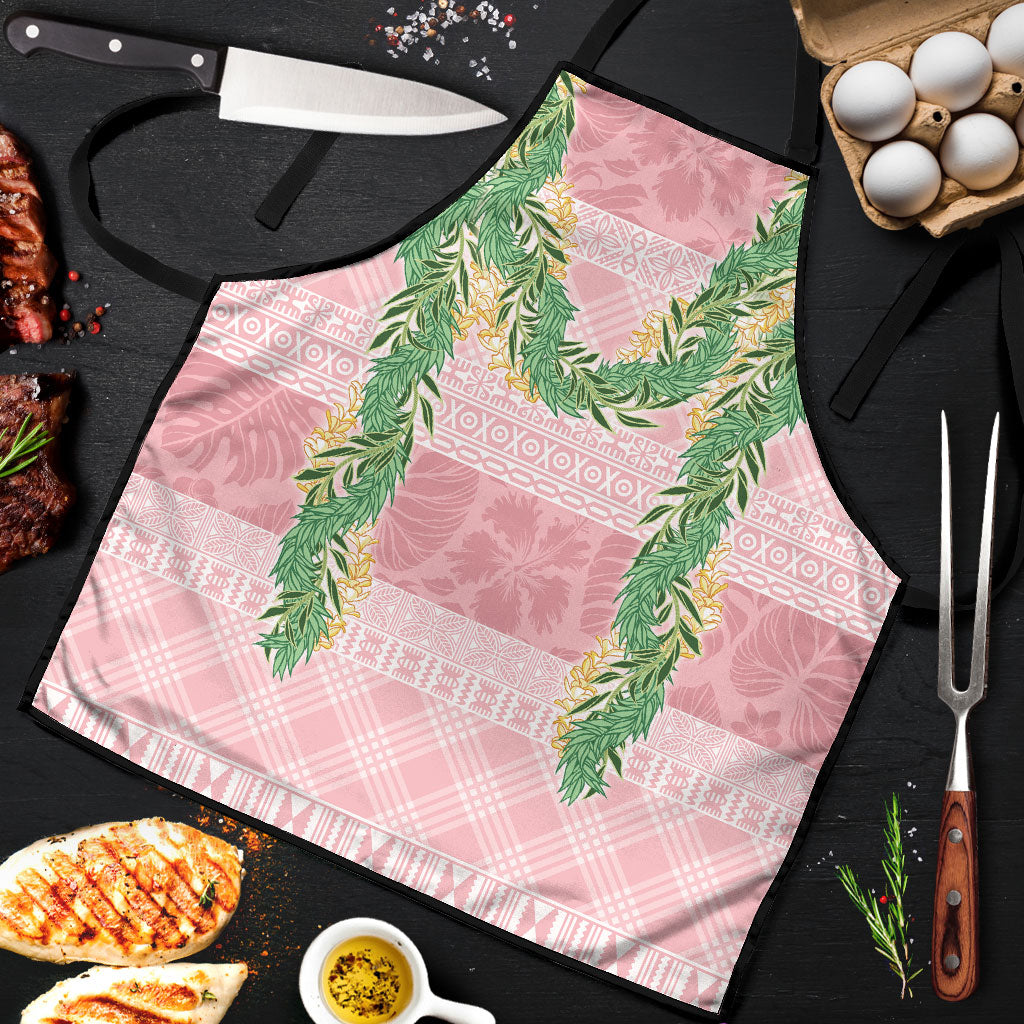 Hawai'i Paniolo Maile Twisted Lei Apron Dusty Rose LT7 Dusty Rose - Polynesian Pride