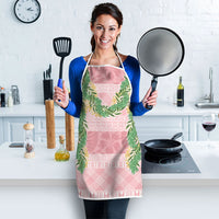 Hawai'i Paniolo Maile Twisted Lei Apron Dusty Rose LT7 - Polynesian Pride