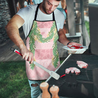 Hawai'i Paniolo Maile Twisted Lei Apron Dusty Rose LT7 - Polynesian Pride