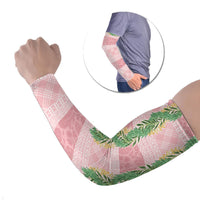 Hawai'i Paniolo Maile Twisted Lei Arm Sleeves Dusty Rose LT7 Set of 2 Dusty Rose - Polynesian Pride