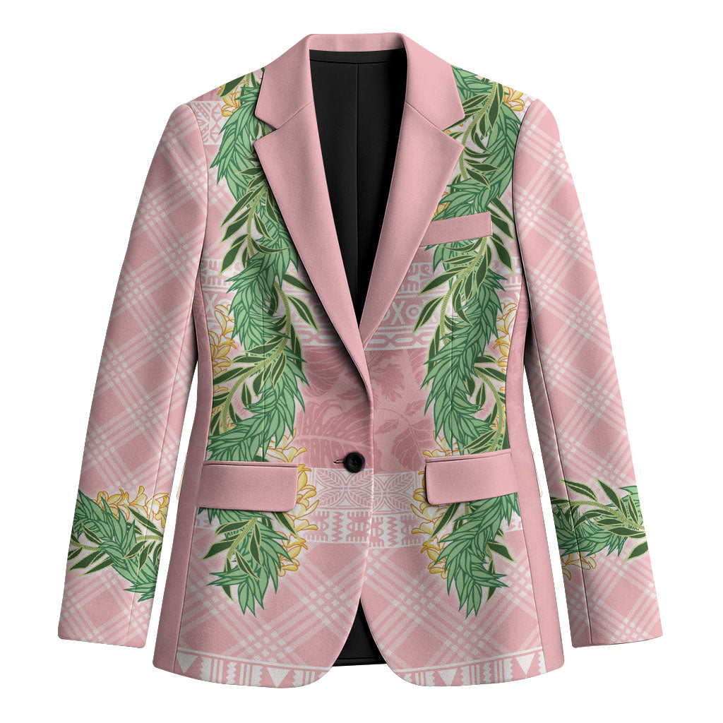 Hawai'i Paniolo Maile Twisted Lei Blazer Dusty Rose LT7 Unisex Dusty Rose - Polynesian Pride