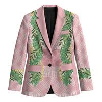 Hawai'i Paniolo Maile Twisted Lei Blazer Dusty Rose LT7 Unisex Dusty Rose - Polynesian Pride