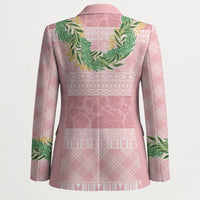 Hawai'i Paniolo Maile Twisted Lei Blazer Dusty Rose LT7 - Polynesian Pride