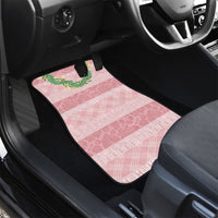 Hawai'i Paniolo Maile Twisted Lei Car Mats Dusty Rose LT7 - Polynesian Pride