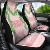 Hawai'i Paniolo Maile Twisted Lei Car Seat Cover Dusty Rose LT7 - Polynesian Pride