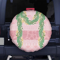 Hawai'i Paniolo Maile Twisted Lei Spare Tire Cover Dusty Rose LT7 No hole Dusty Rose - Polynesian Pride