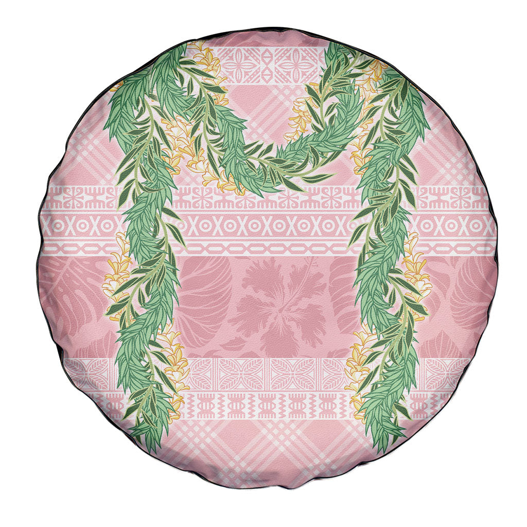 Hawai'i Paniolo Maile Twisted Lei Spare Tire Cover Dusty Rose LT7 - Polynesian Pride