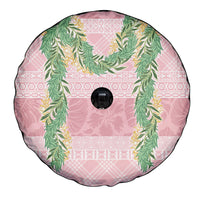 Hawai'i Paniolo Maile Twisted Lei Spare Tire Cover Dusty Rose LT7 - Polynesian Pride