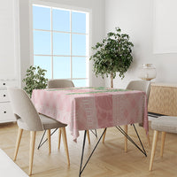 Hawai'i Paniolo Maile Twisted Lei Tablecloth Dusty Rose LT7 - Polynesian Pride