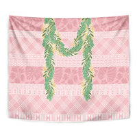 Hawai'i Paniolo Maile Twisted Lei Tapestry Dusty Rose LT7 - Polynesian Pride