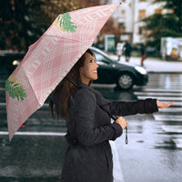 Hawai'i Paniolo Maile Twisted Lei Umbrella Dusty Rose LT7 - Polynesian Pride