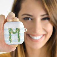 Hawai'i Paniolo Maile Twisted Lei AirPods Case Winter White LT7 - Polynesian Pride