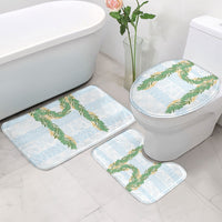 Hawai'i Paniolo Maile Twisted Lei Bathroom Set Winter White LT7 - Polynesian Pride
