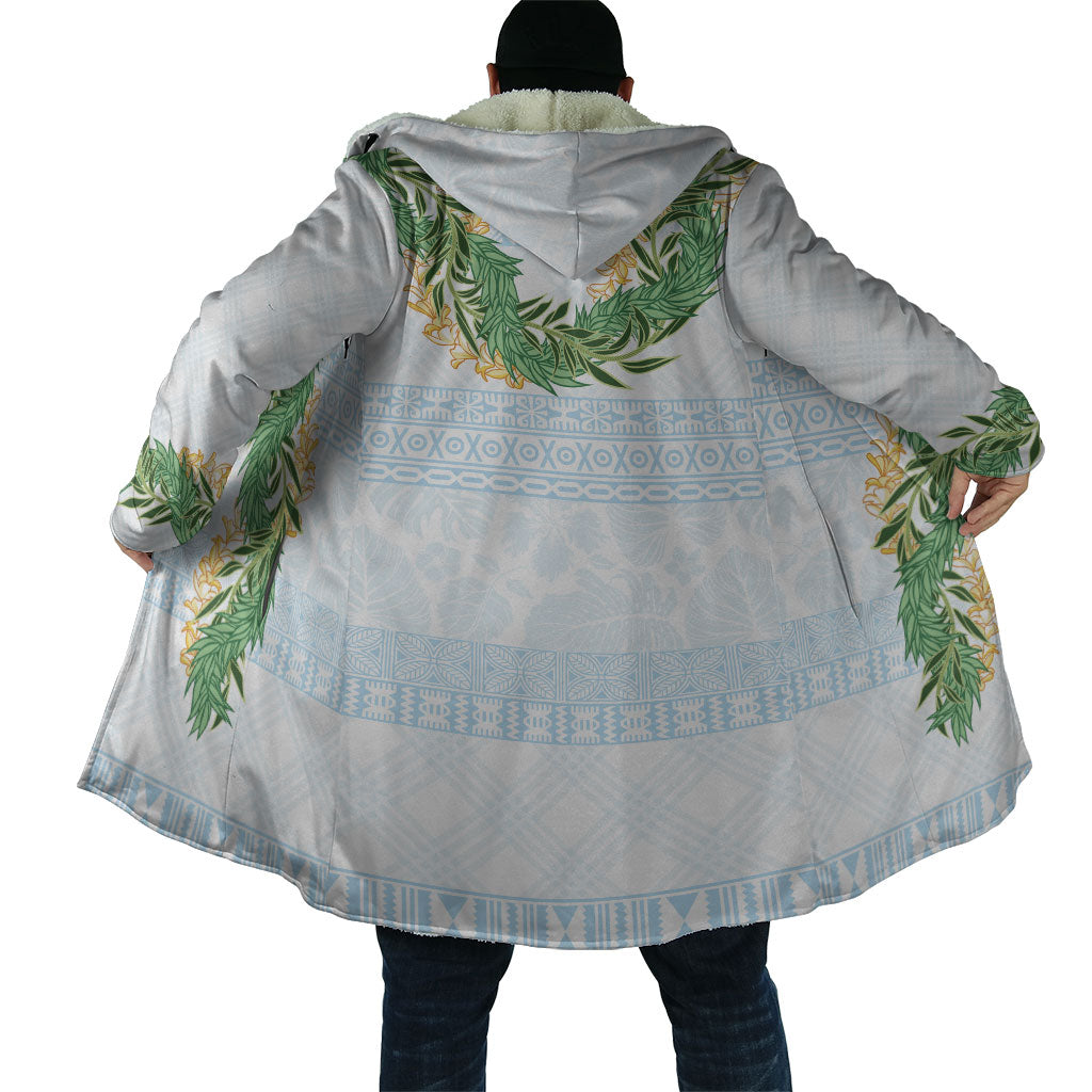 Hawai'i Paniolo Maile Twisted Lei Cloak Winter White LT7 - Polynesian Pride