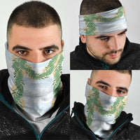 Hawai'i Paniolo Maile Twisted Lei Neck Gaiter Winter White LT7 - Polynesian Pride