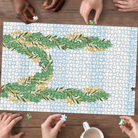 Hawai'i Paniolo Maile Twisted Lei Puzzle Winter White LT7 - Polynesian Pride