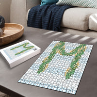 Hawai'i Paniolo Maile Twisted Lei Puzzle Winter White LT7 - Polynesian Pride