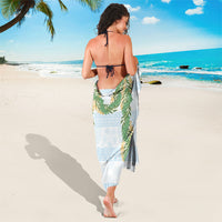 Hawai'i Paniolo Maile Twisted Lei Sarong Winter White LT7 - Polynesian Pride